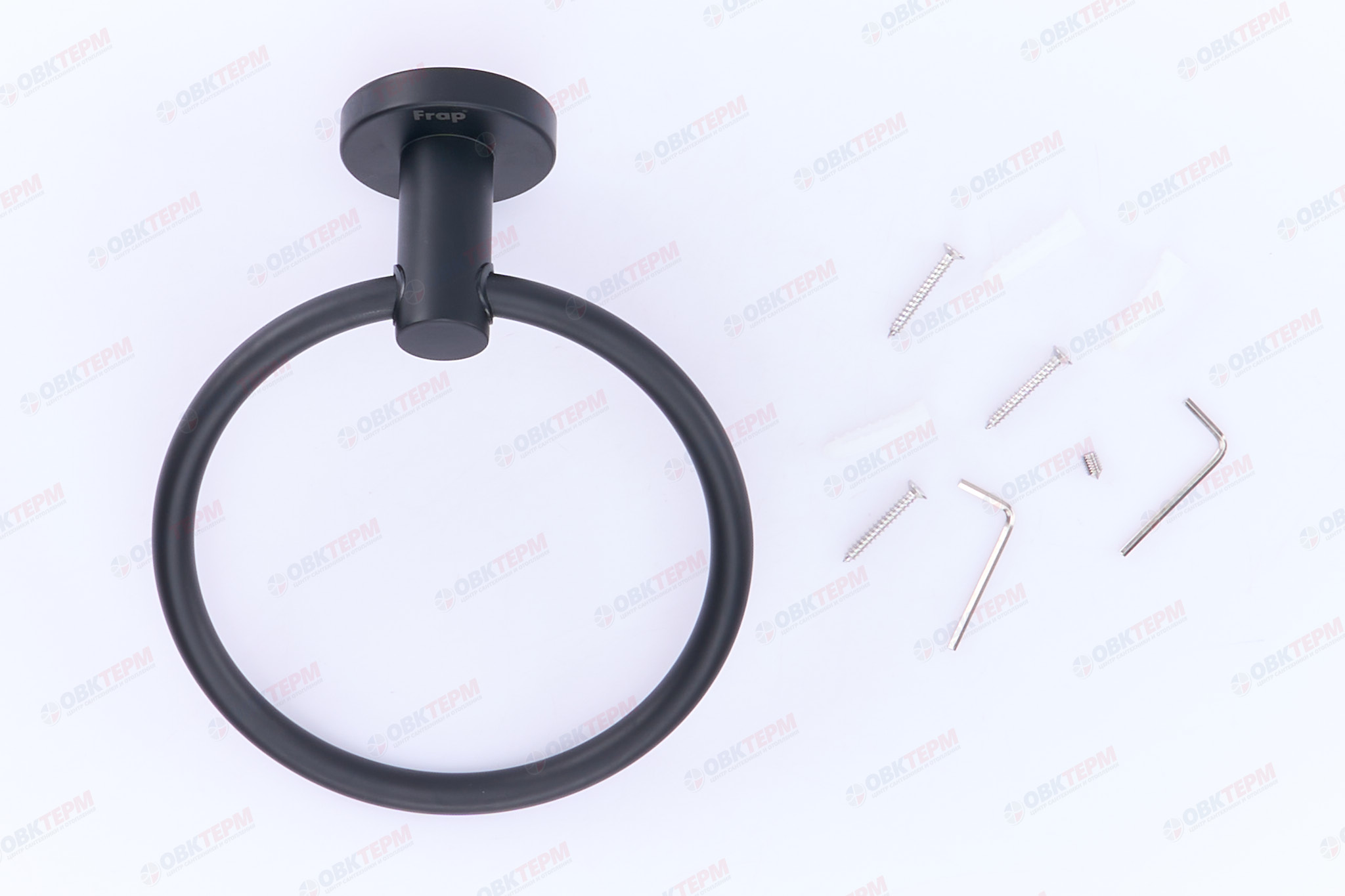 Полотенце/держатель черный             F30204          FRAP - Изображение №4