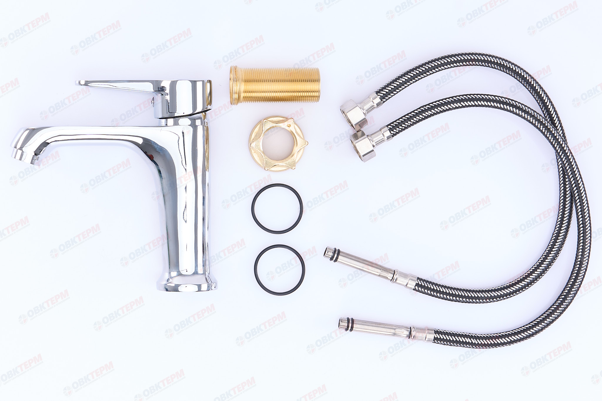 Смеситель д/умывальника CHAMPION ARCO 001 (NUT) (гайка)  (10 шт/ящ) - Изображение №3