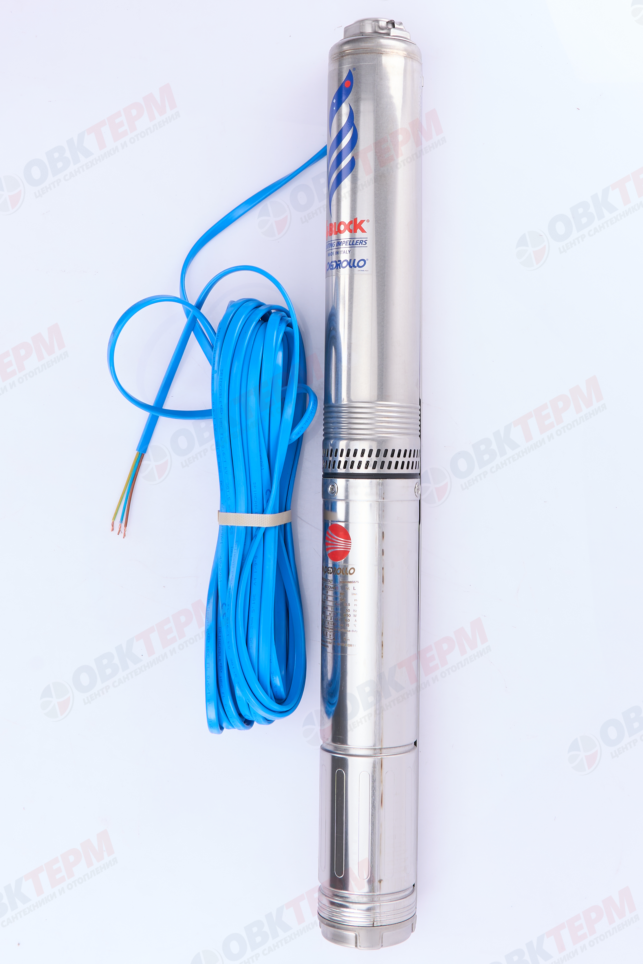 Насос погружной 4BLOCKm 4/13 Pedrollo   (1,1кВт/100л.м./90м.)  мКф - Изображение №2