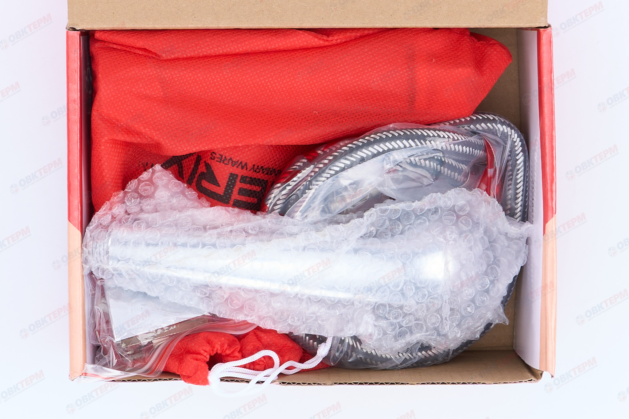 Смеситель д/умывальника ZERIX PUD1 (SH)  045 Ø40 с гиг. лейкой ГАЙКА (10 шт/ящ) - миниатюра №6