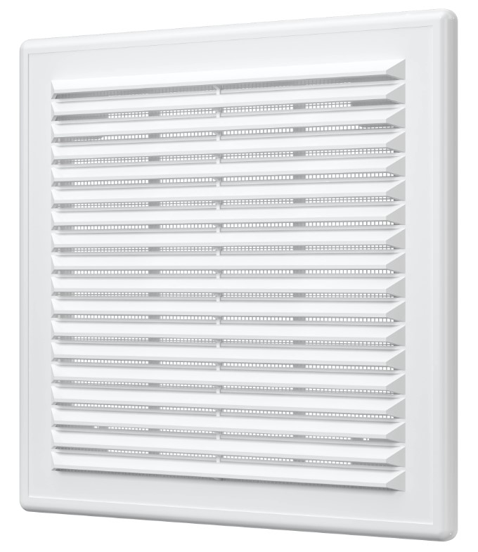 Решетка вентиляционная Р Ш209*В209 разъемная, с антимоскитной сеткой Эра - Изображение №1
