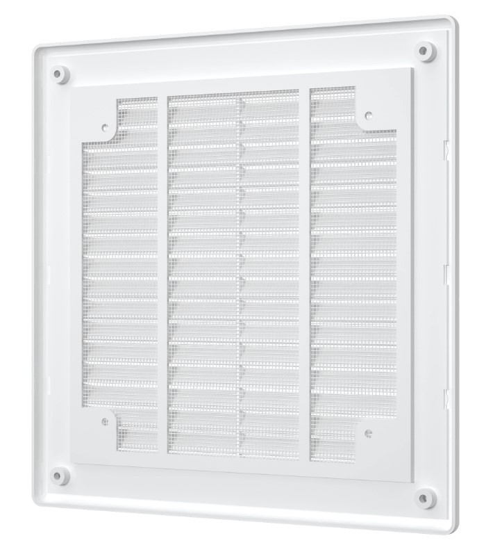Решетка вентиляционная Р Ш209*В209 разъемная, с антимоскитной сеткой Эра - Изображение №4