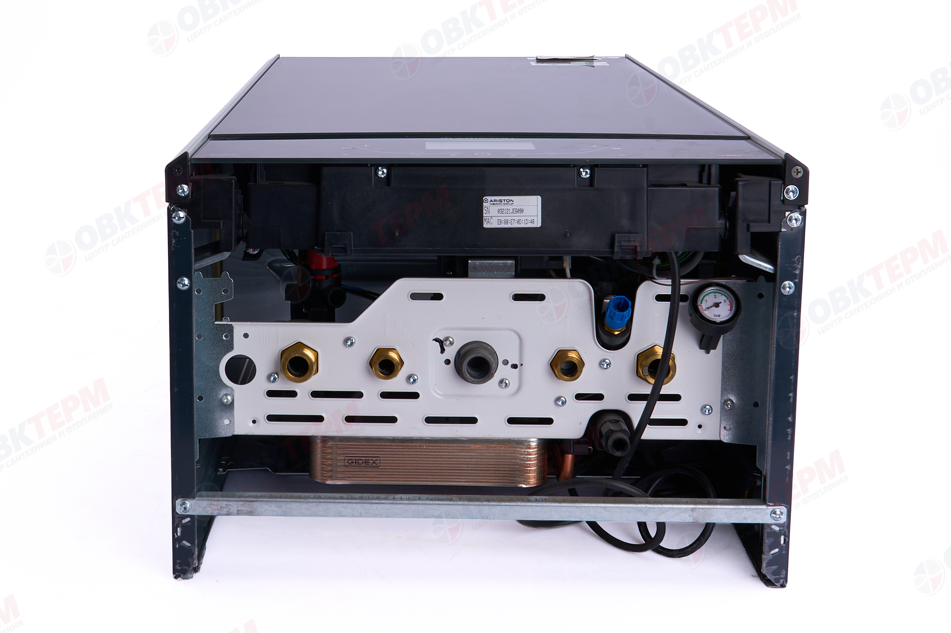 Котел газовый Ariston ALTEAS  XС 35 FF NG (35 кВт, 19,2 л/мин, 2-х конт,медный, турбо, без трубы) - миниатюра №9