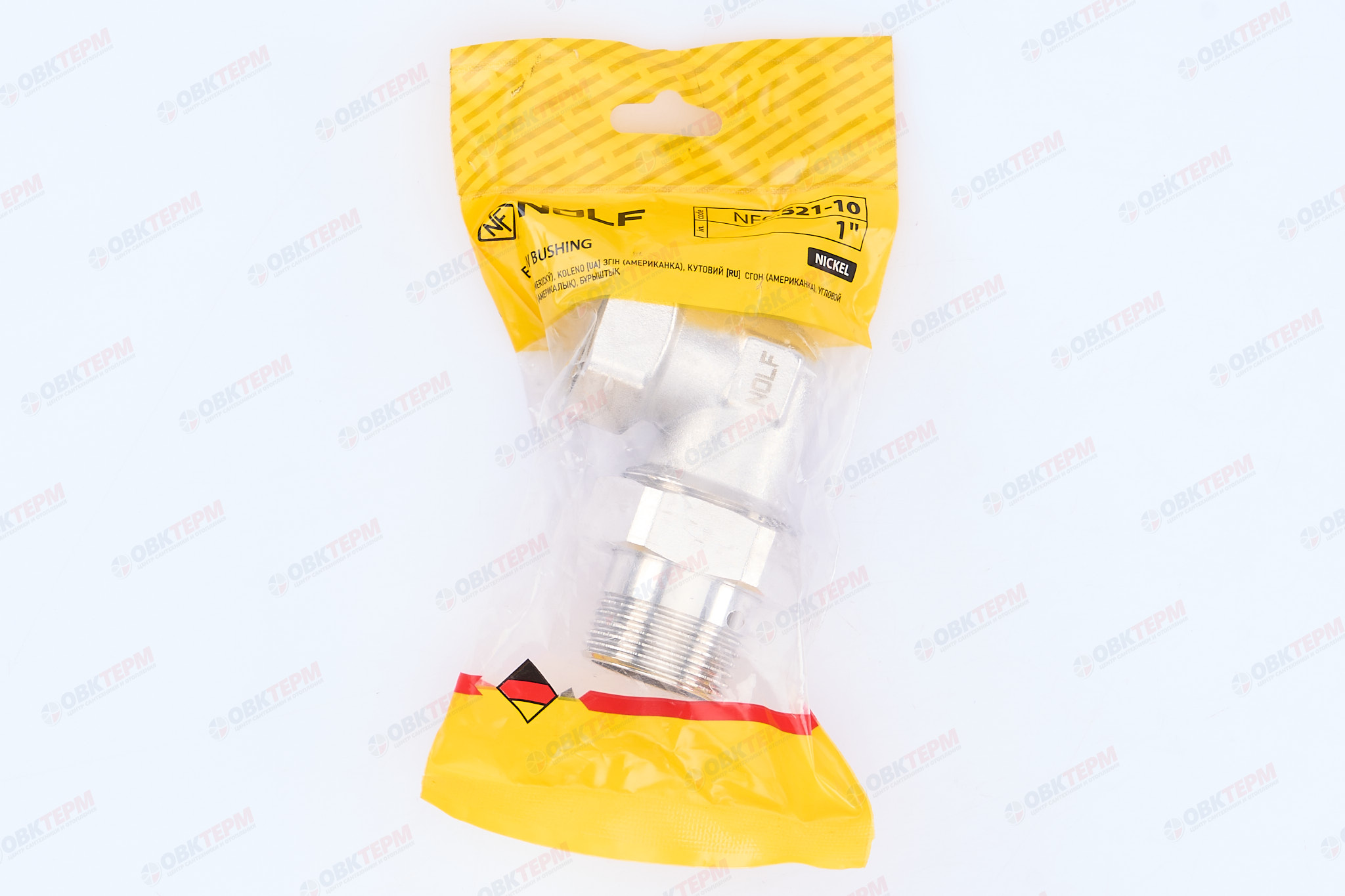 Американка   NOLF Classic   1"  угловая  никелированная     (192/48) - миниатюра №6