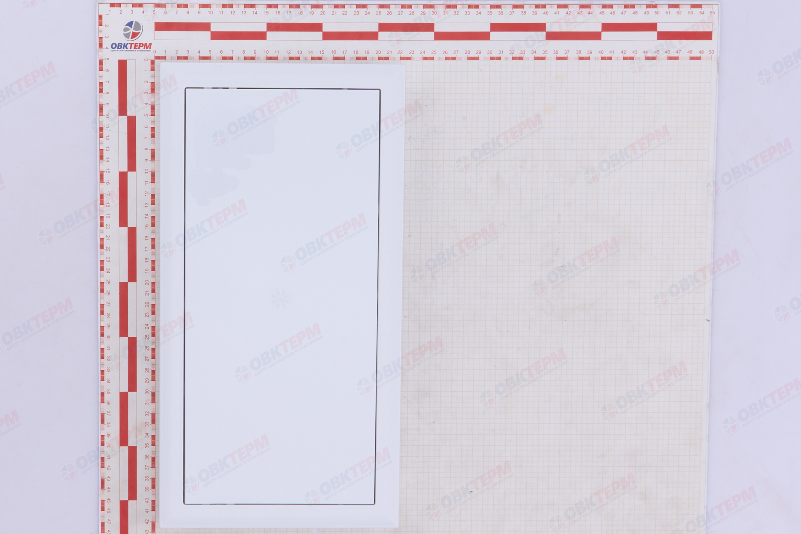 Люк-дверца ревизионный, нажимной Ш216*В416 с фланцем 200*400 (22шт/уп) Эвент - миниатюра №6