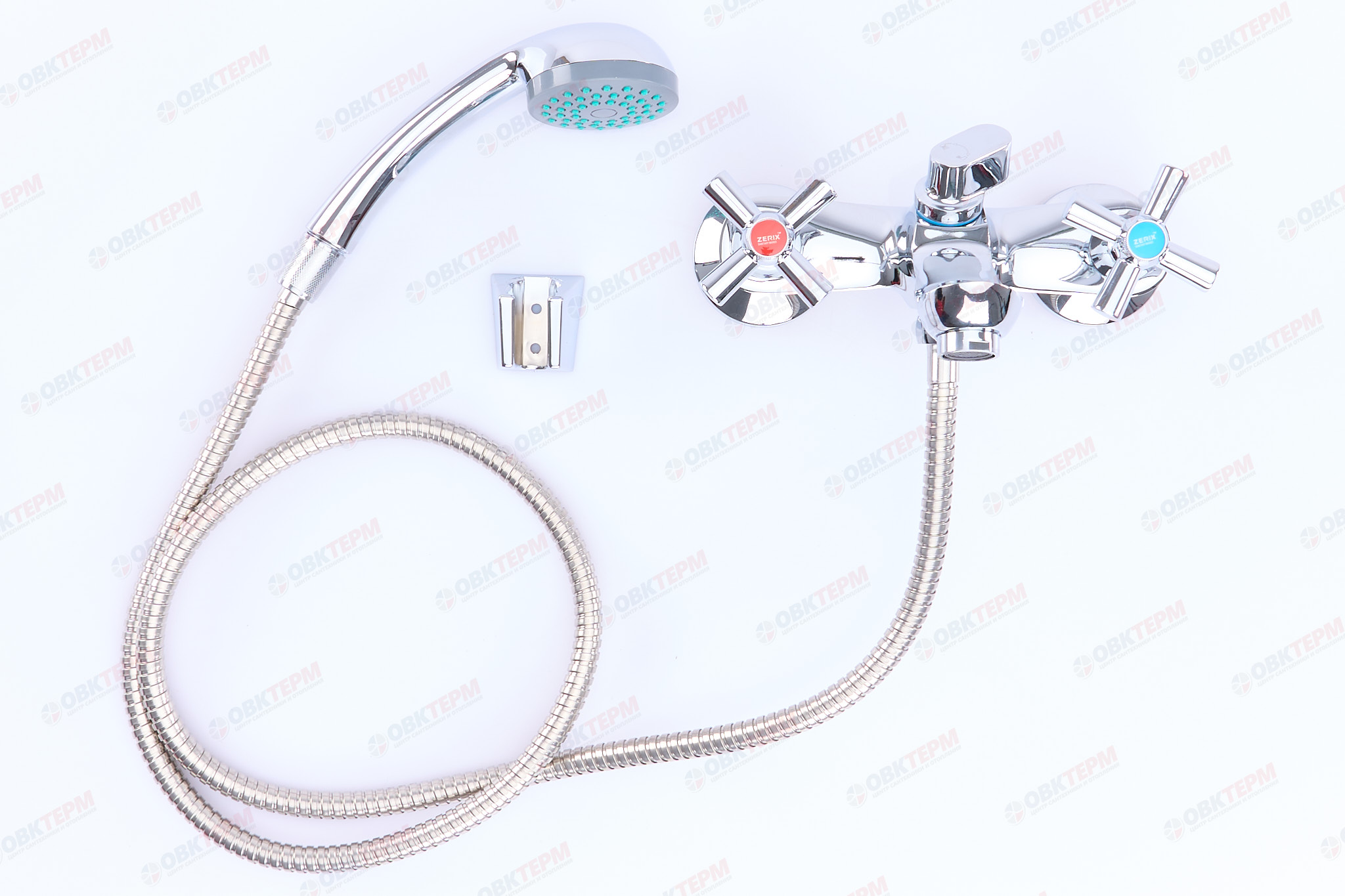 Смеситель д/ванны корот. ZERIX ZOM 722  (6 шт/ящ) - Изображение №1