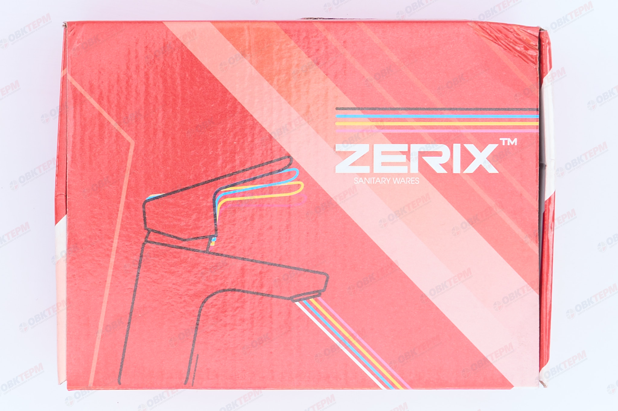 Смеситель д/ванны корот. ZERIX ZOM 722  (6 шт/ящ) - Изображение №5