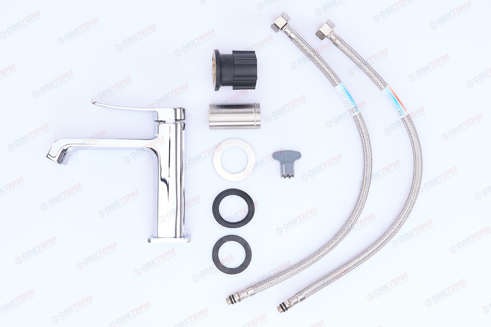 Смеситель д/умывальника MIXXUS PREMIUM DALI 001 (NUT/ГАЙКА) (10 шт/ящ) - Изображение №3