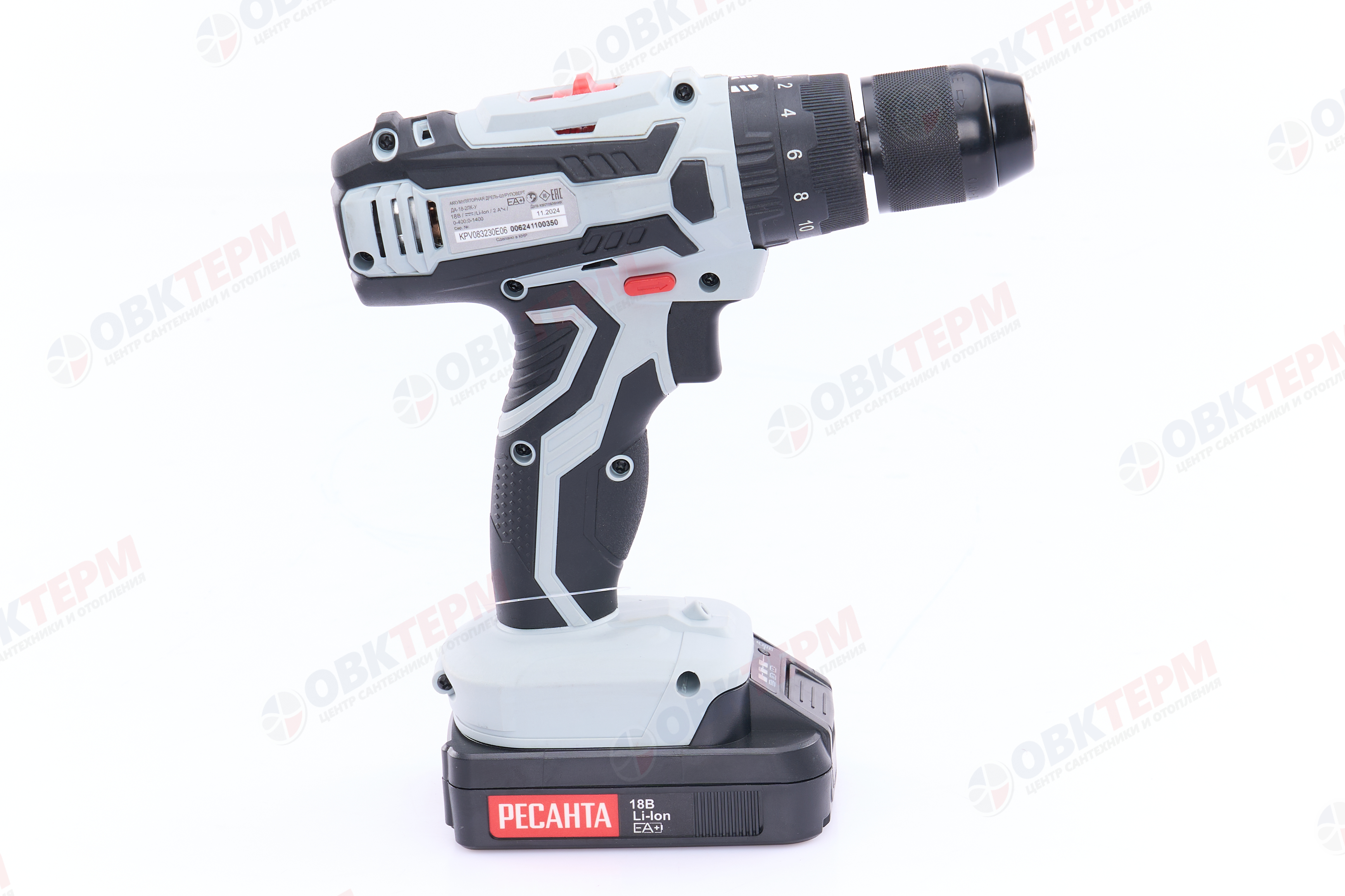 Дрель-шуруповерт аккумуляторная ДА-18-2ЛК-У Ресанта - миниатюра №13