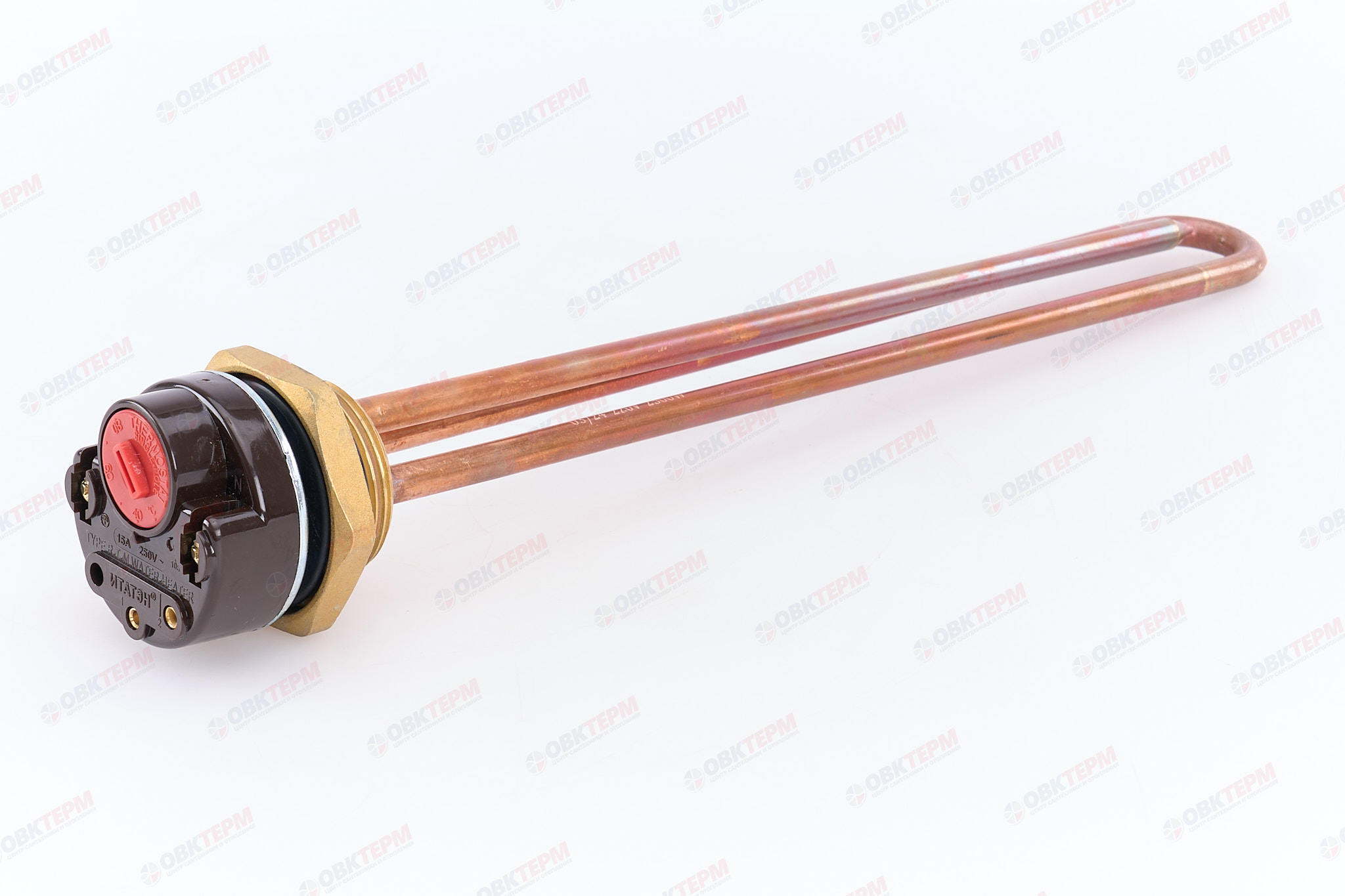 ТЭНовая группа RDT 2,5 кВт 70гр. ИТА+ (с термостатом, прокладкой) - изображение №1