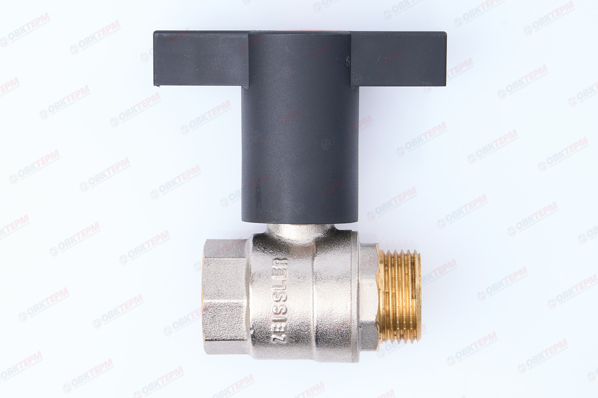 Кран шаровый       (ручка удлиненная пластик)   3/4" ВН  ZEISSLER (8/32) - Изображение №2