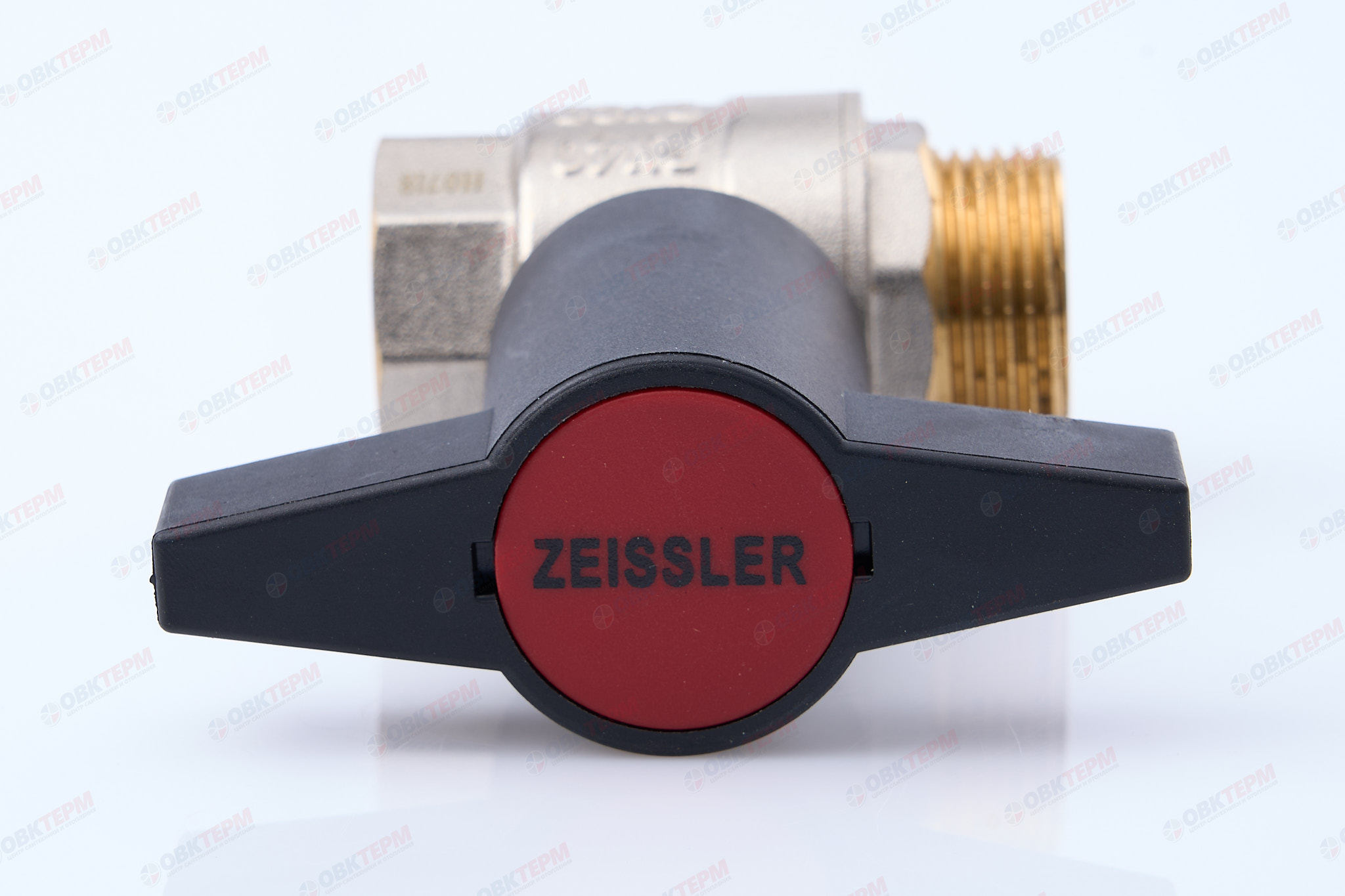 Кран шаровый       (ручка удлиненная пластик)   3/4" ВН  ZEISSLER (8/32) - Изображение №5