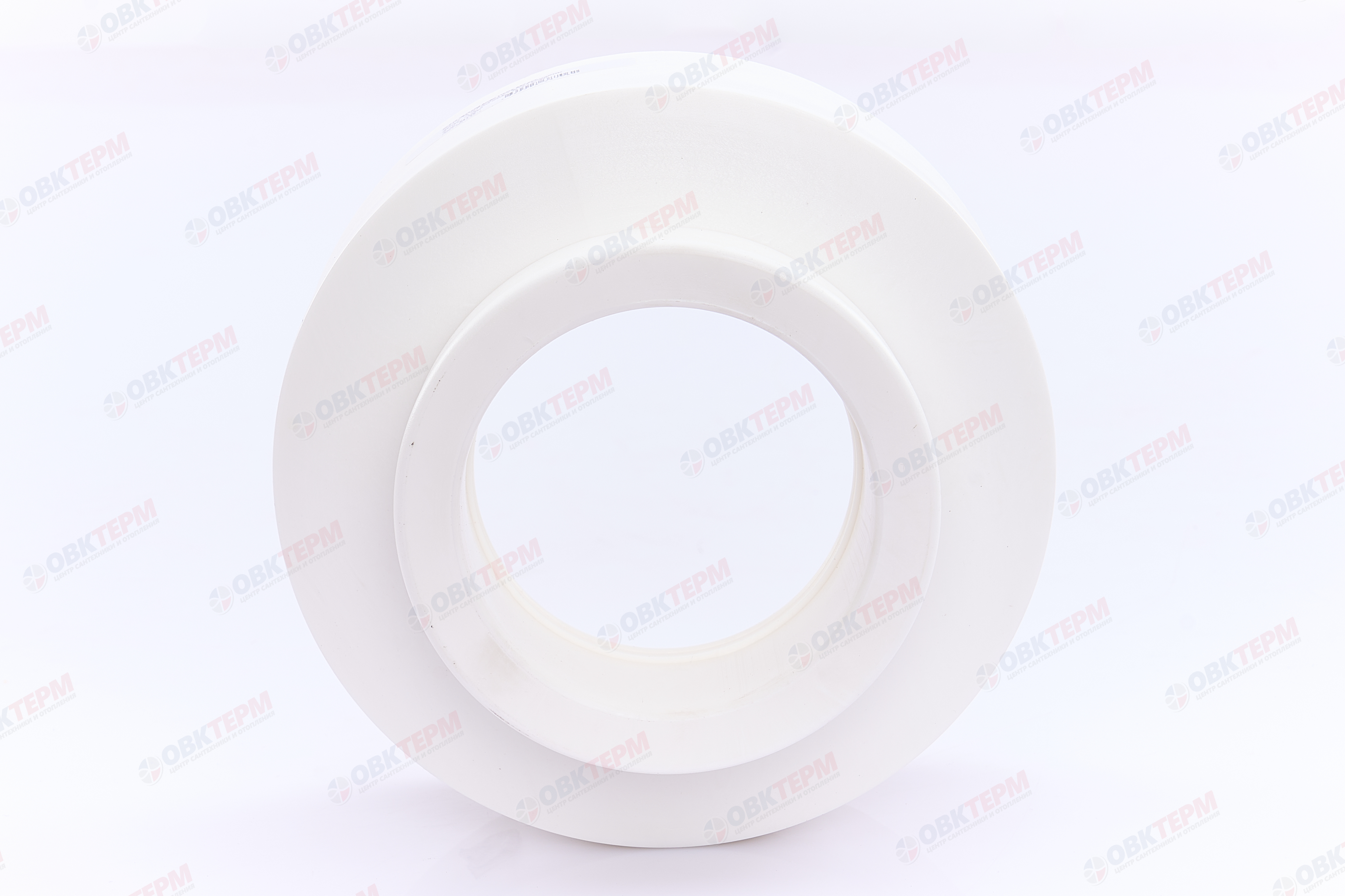 Муфта переход.  ВВ 110*75   БЕЛАЯ PP-R   (RTP)    (20/1) - миниатюра №2