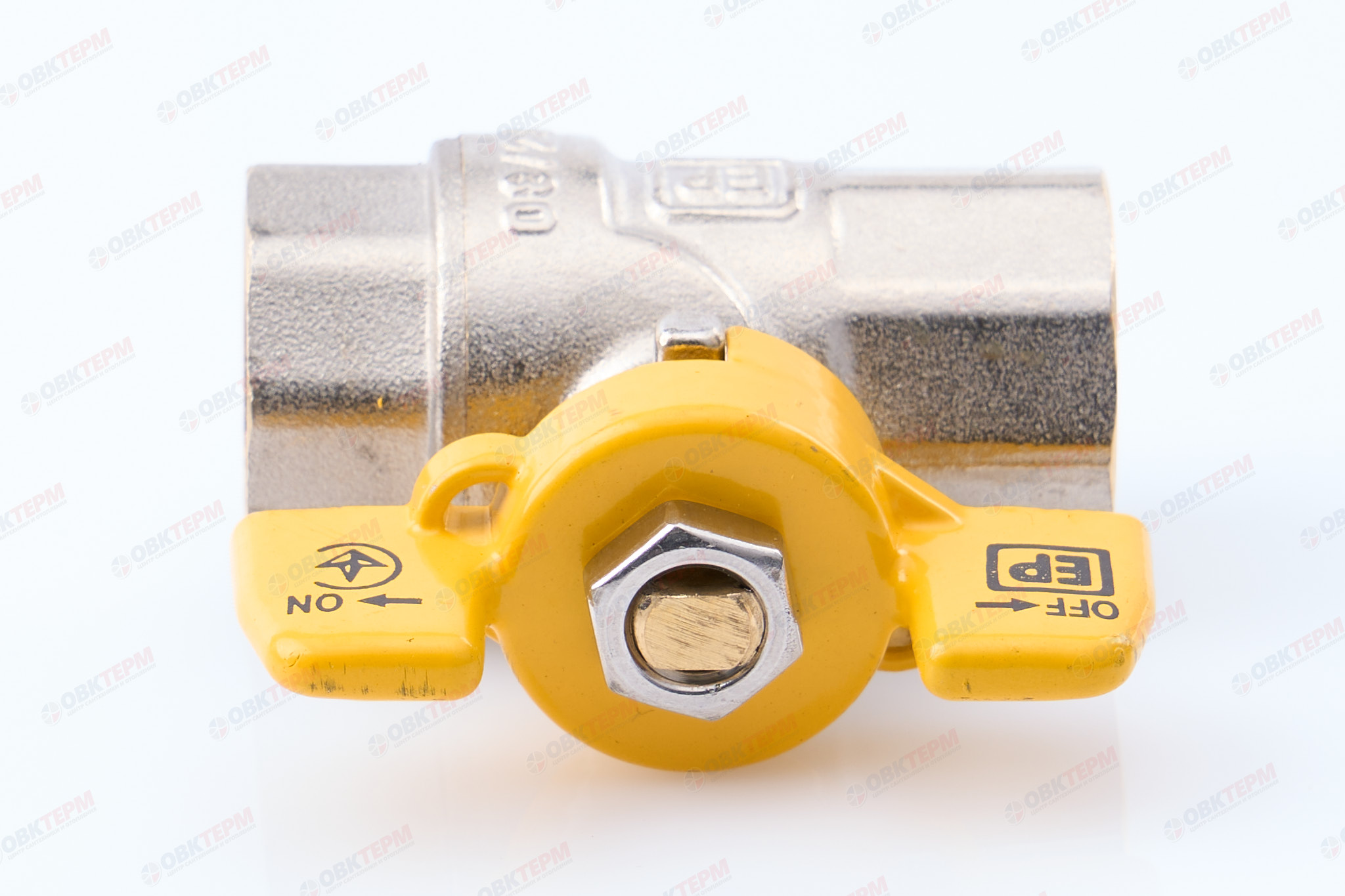 Кран шаровый ГАЗ   EUROPRODUCT     1/2" ВВ   бабочка (96 шт) - Изображение №5