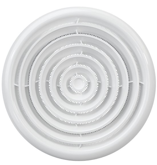 Диффузор DK фланец d125, антимоскитная сетка, d164 пластик Эра - Изображение №2