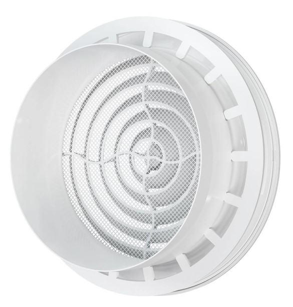 Диффузор DK фланец d125, антимоскитная сетка, d164 пластик Эра - Изображение №4