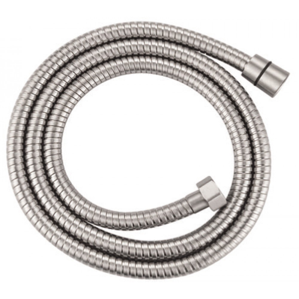Шланг д/душа MIXXUS Shower hose сатин /175см (оплетка из нерж. стали SUS304)  (100 шт/ящ) - миниатюра №2