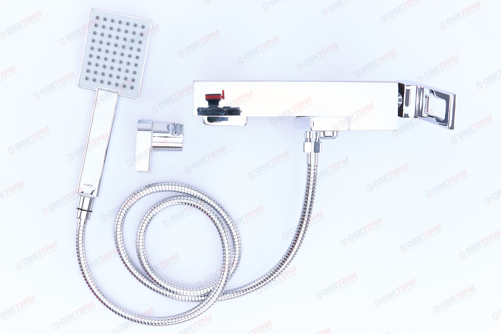Смеситель д/ванны короткий KOER KB-41009-01  (Цвет хром) (8шт/ящ) - Изображение №1