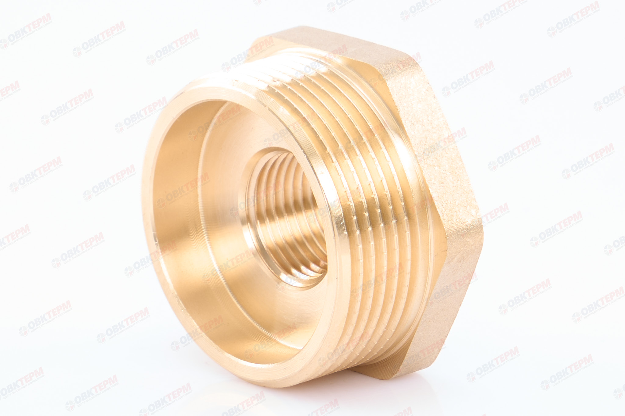 Футорка    1 1/2" Н  -    1/2" В           TIM   (65/5) - Изображение №2