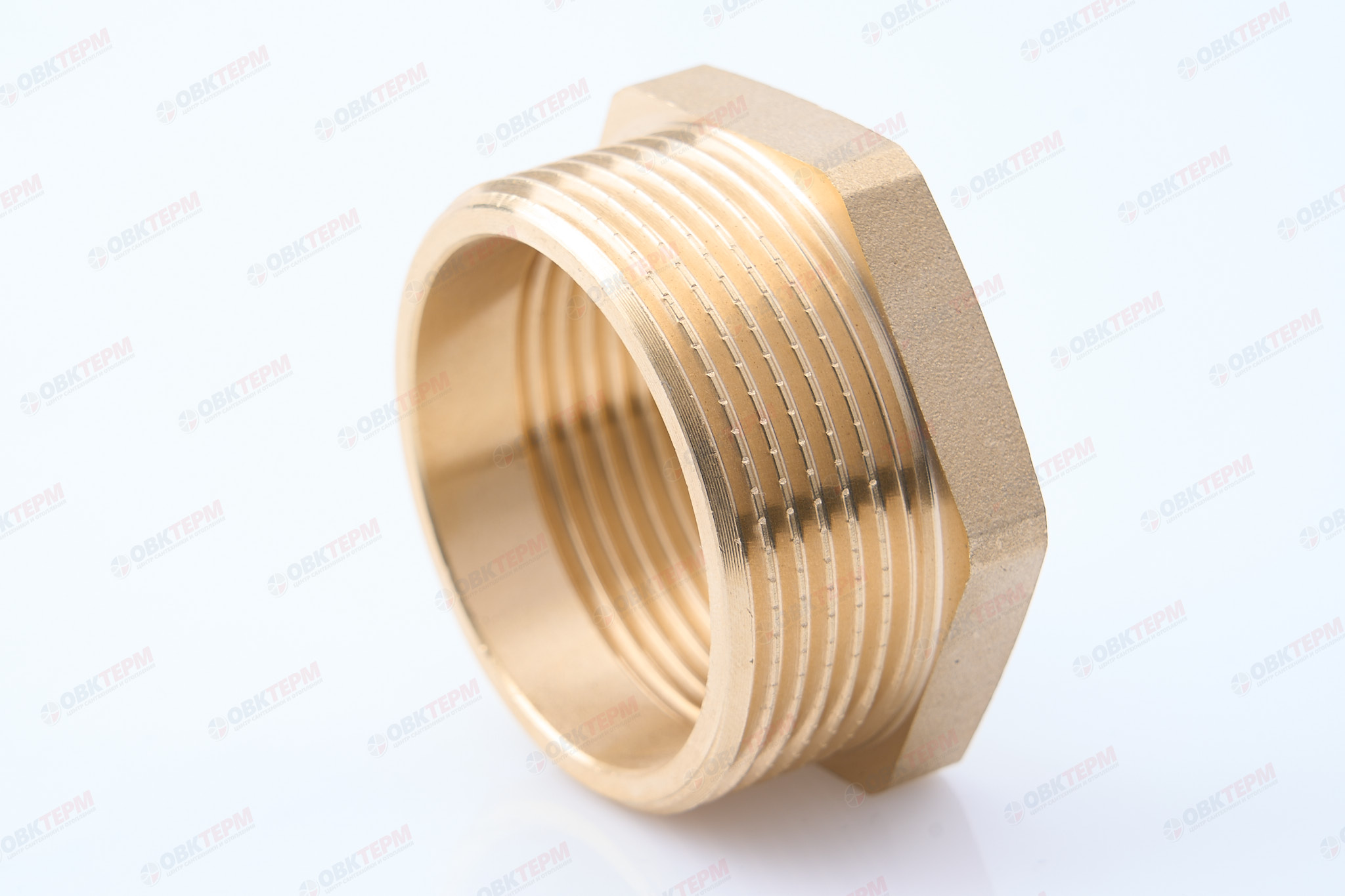 Футорка    1 1/2" Н  -  1 1/4" В         TIM   (65/5) - Изображение №1