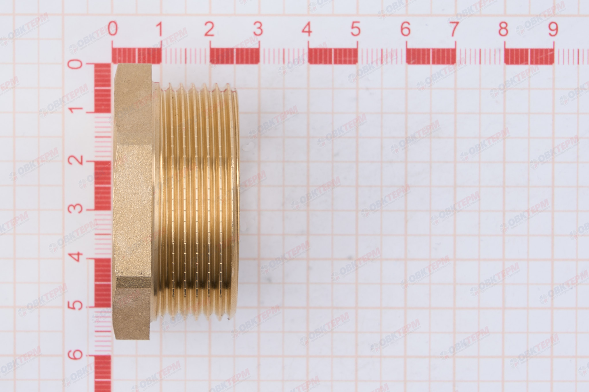 Футорка    1 1/2" Н  -   1" В                TIM   (65/5) - миниатюра №6