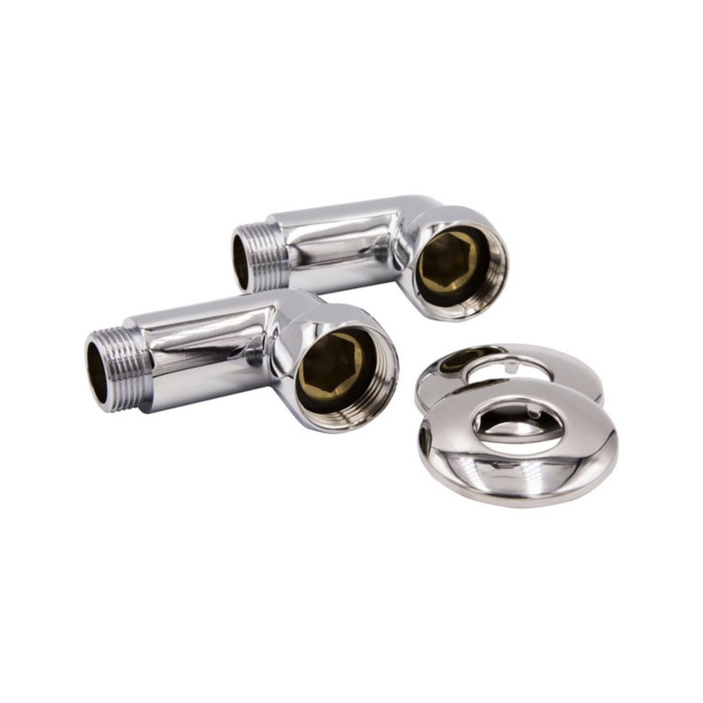 Угол для полотенцесушителя   3/4"-1/2" ВН (пара) TIM - Изображение №2