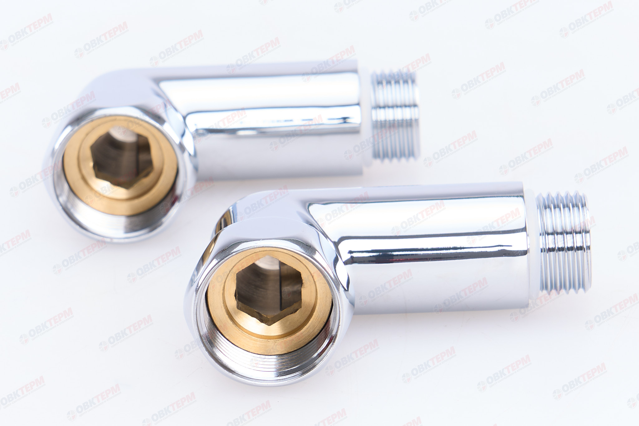 Угол для полотенцесушителя   3/4"-1/2" ВН (пара) TIM - Изображение №3