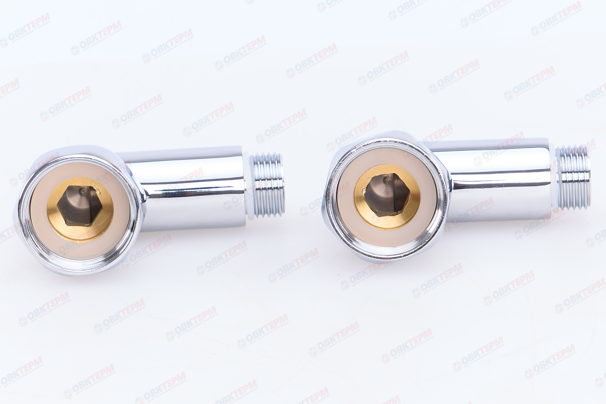 Угол для полотенцесушителя  1"В x 1/2"Н (пара) TIM - Изображение №3