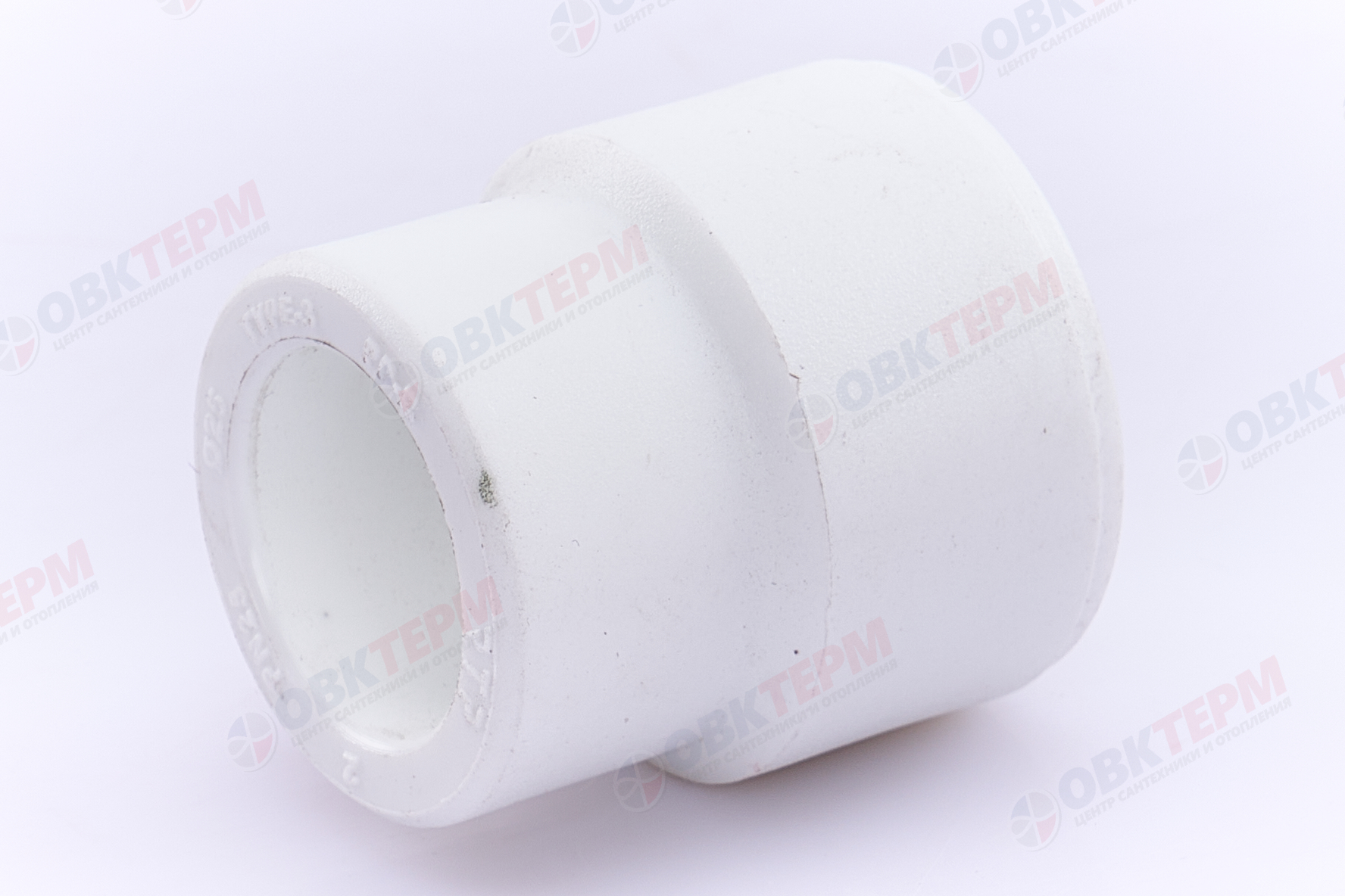 Муфта переход.  ВН  40*25   БЕЛАЯ PP-R   (RTP)    (160/20) - Изображение №2