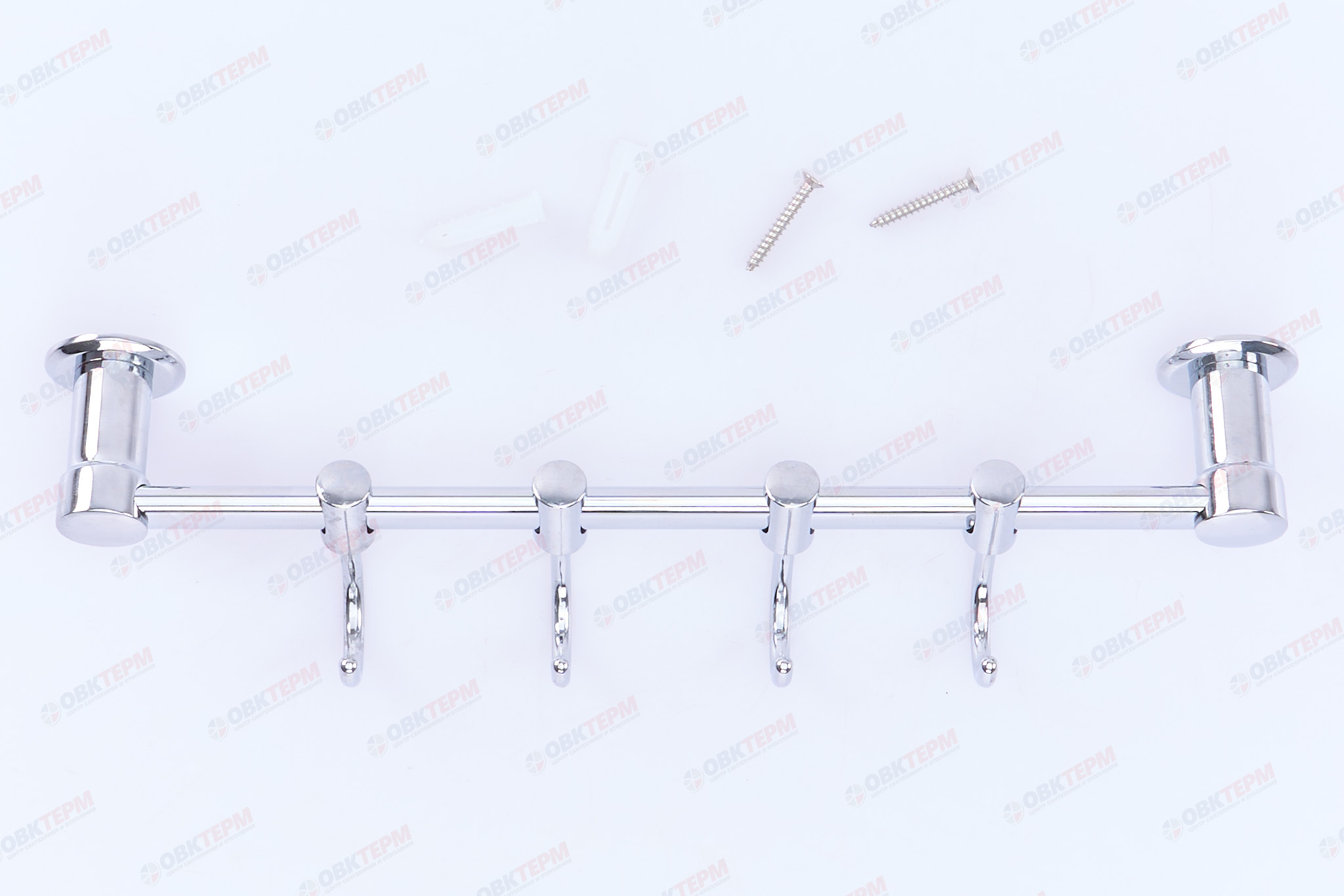 Планка с 4-мя подвижными крючками  ZERIX LR205-4   (80 шт/ящ) - Изображение №4