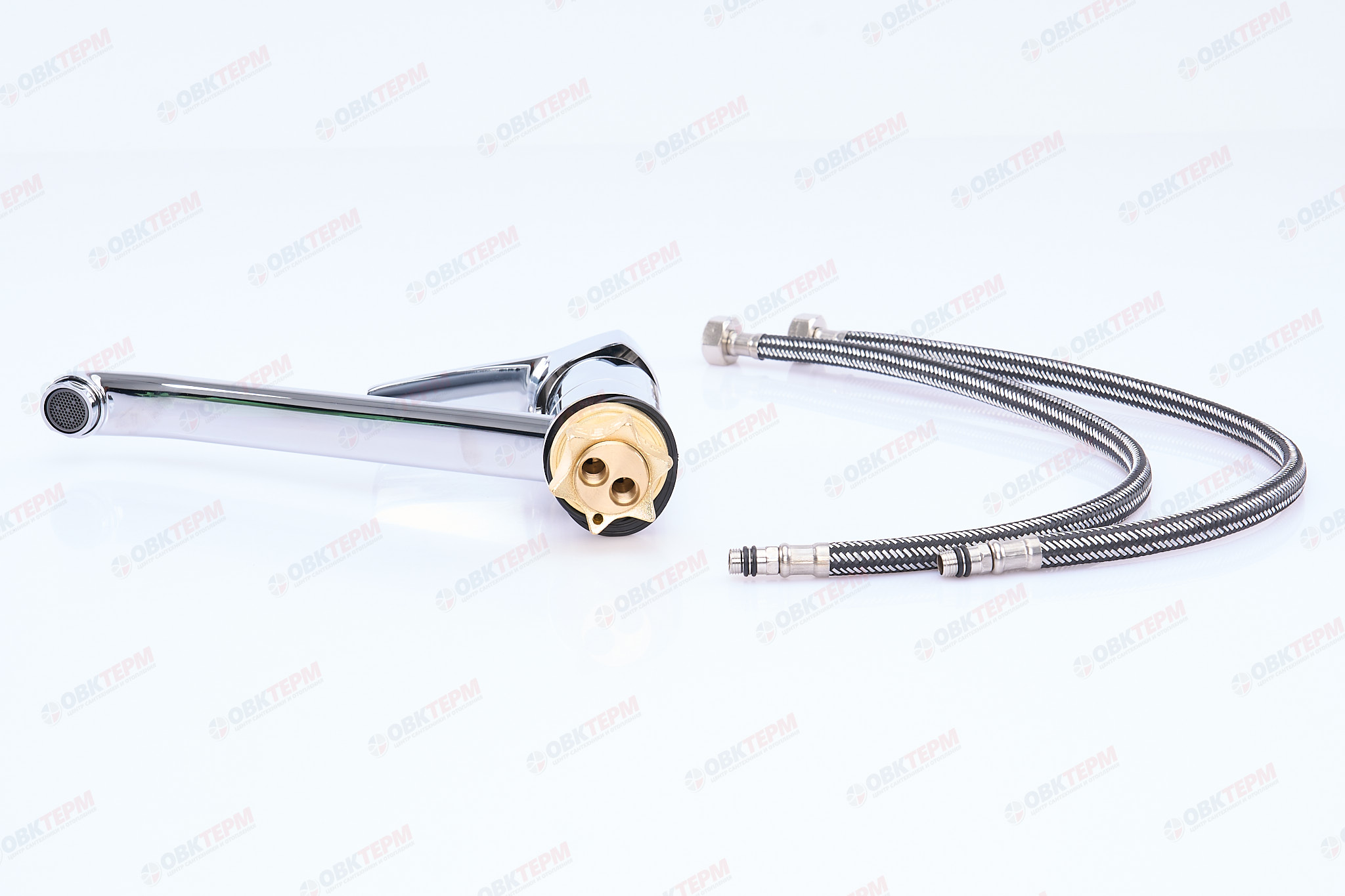 Смеситель д/кухни ZERIX PED-A 279 Ø40 на ГАЙКЕ   (10 шт/ящ) - миниатюра №5