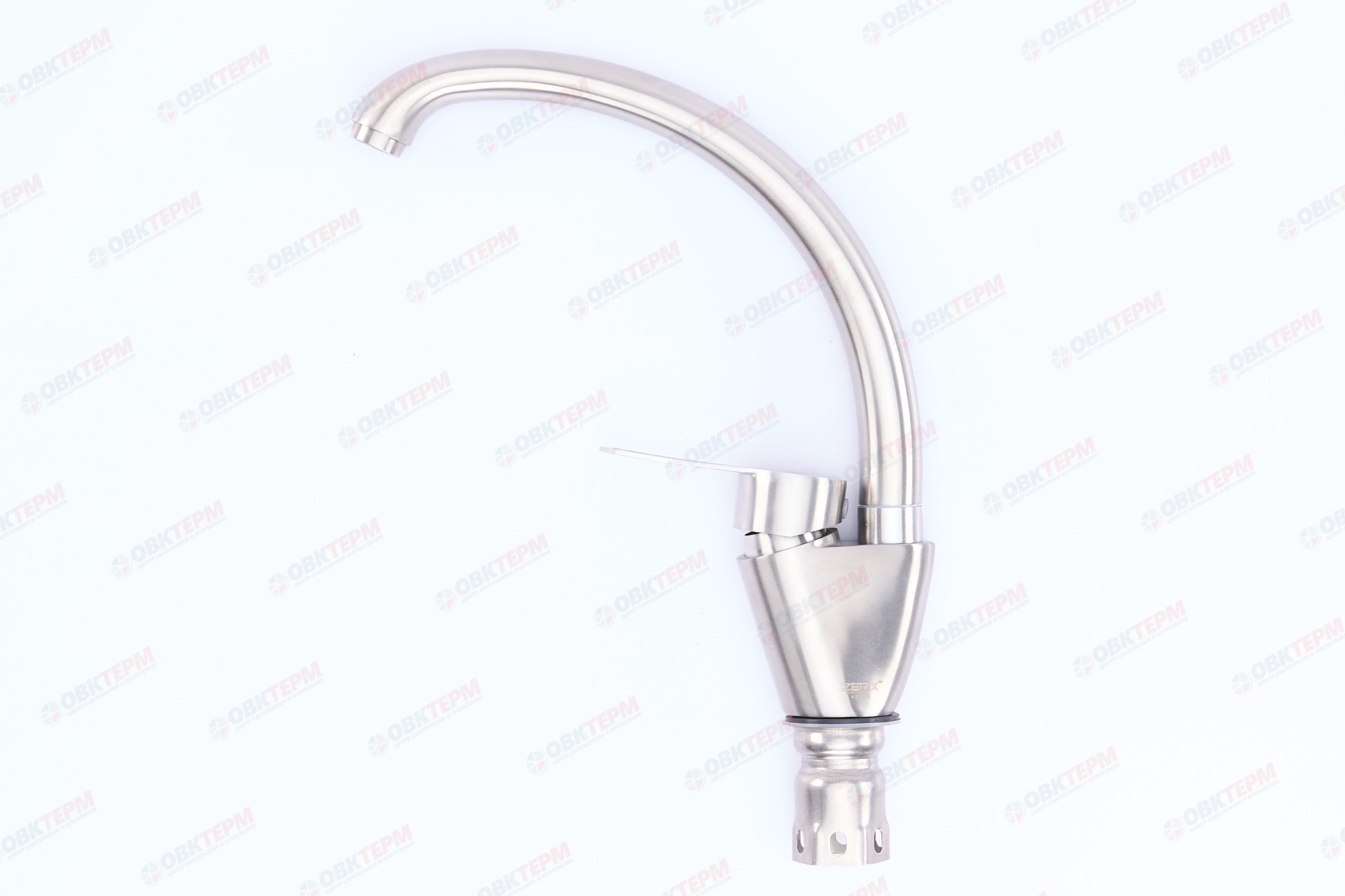 Смеситель д/кухни нерж/сталь ZERIX HSB-011-1 10 шт/ящ - миниатюра №2