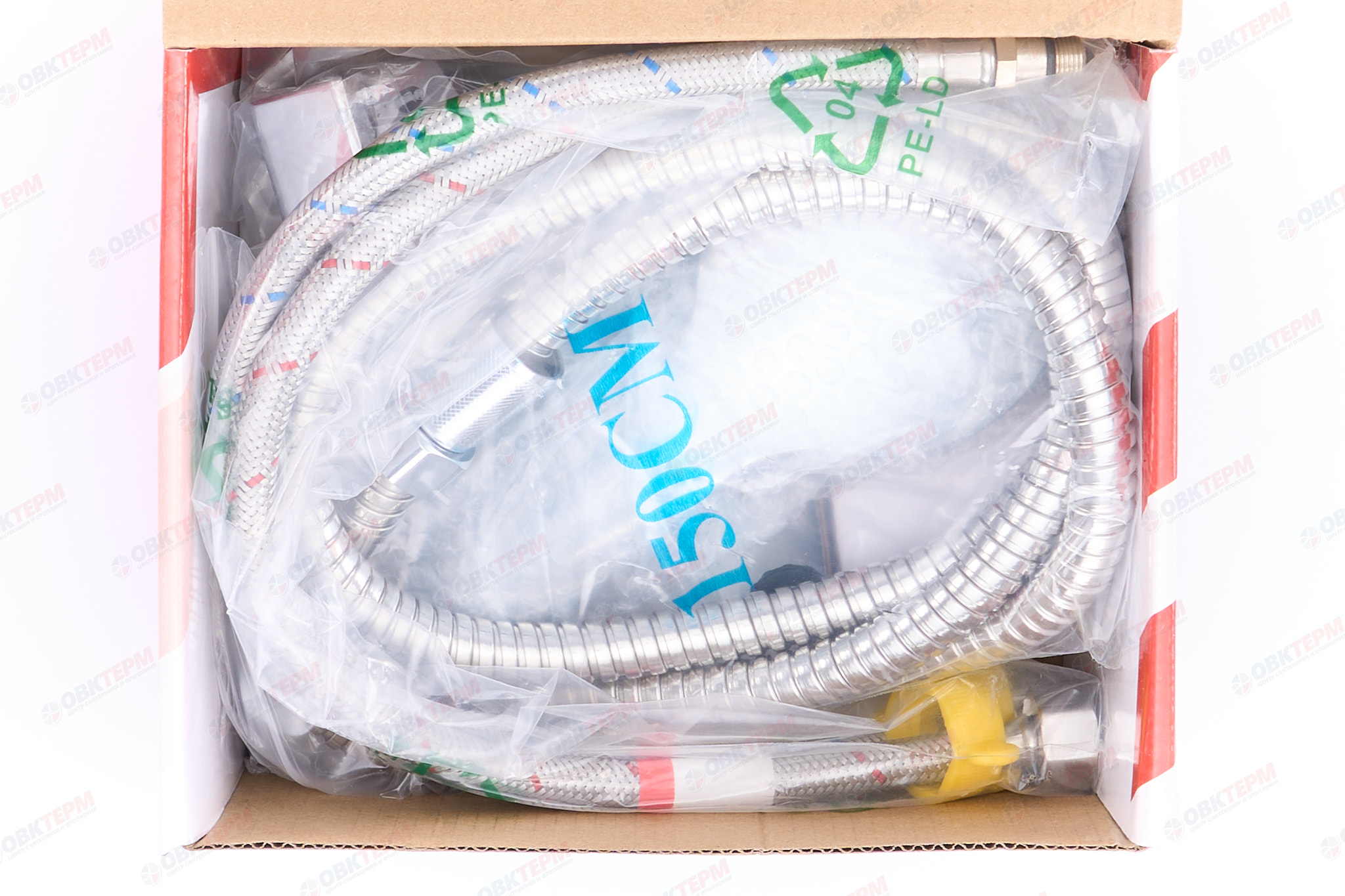 Смеситель д/умывальника ZERIX ASV-002SH (LR1055-16) с душ лейкой (10 шт/ящ) - миниатюра №6