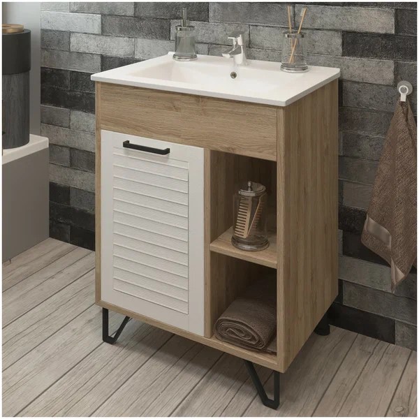 Тумба напольная EvaGold  60 №2 "Olsen" (ум Como 60) - Изображение №3