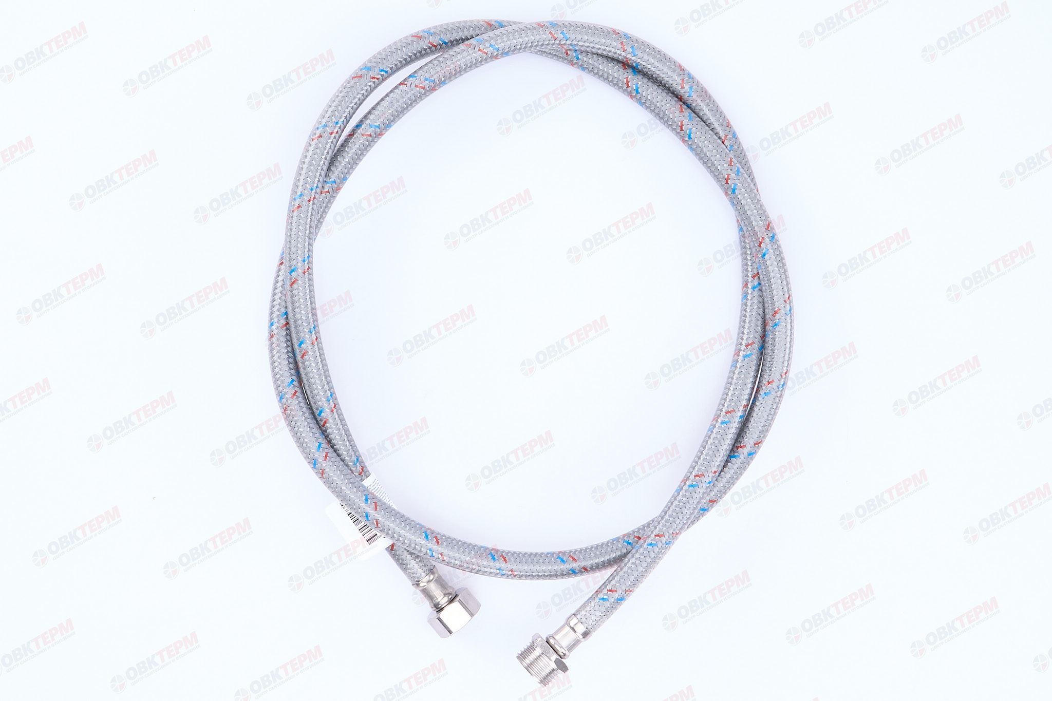 Шланг    1/2"х1/2" ВН, в силикон.обмотке   150 см  "OVERCON"   (60шт/ящ) - Изображение №3