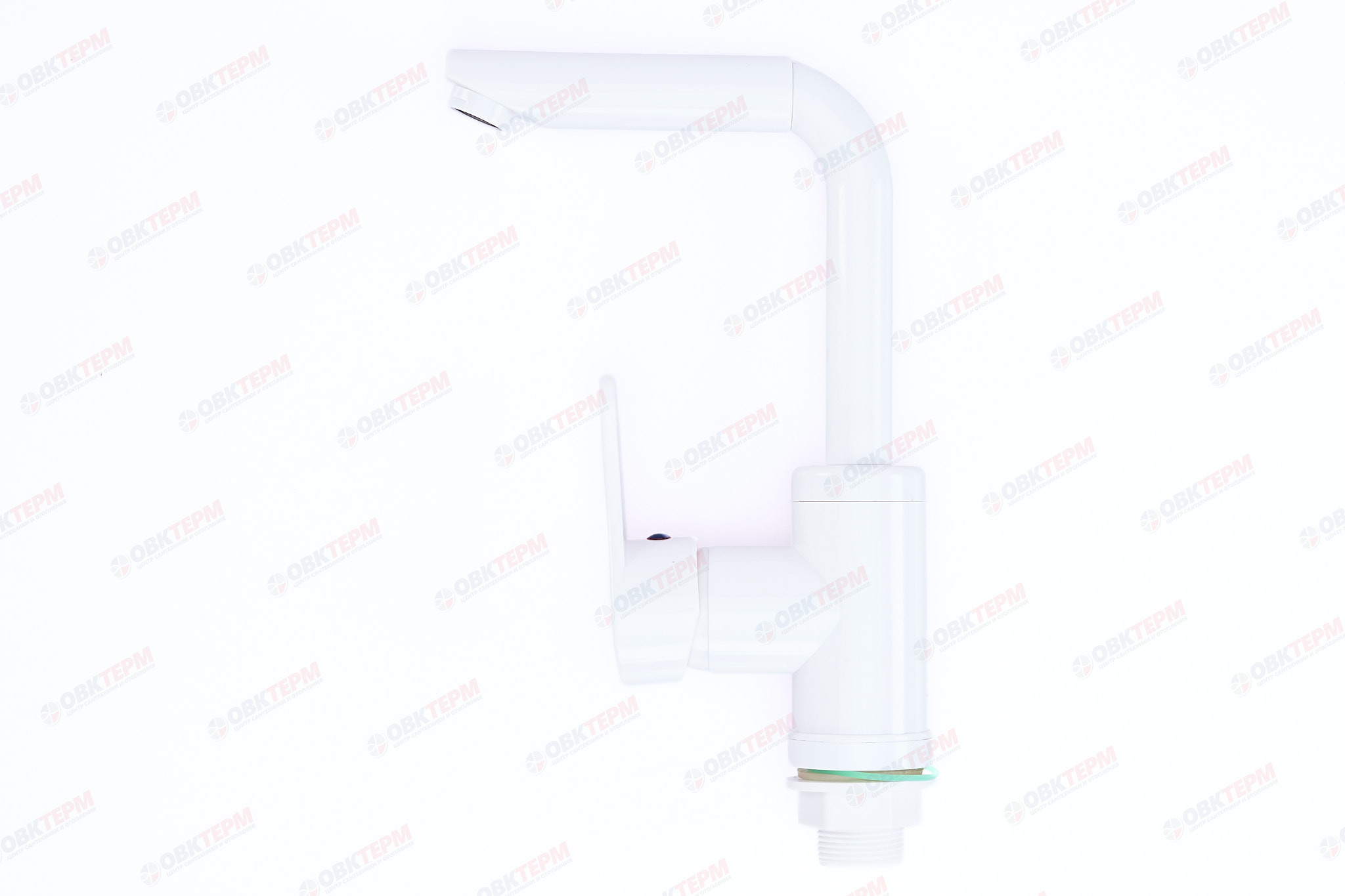 Смеситель для умывальника PLAMIX DIEGO-001-G White (без подводки) (20 шт/ящ) - Изображение №2