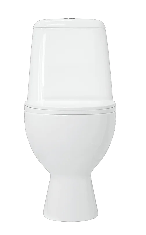 Унитаз-компакт SANITA LUX Max Comfort, косой выпуск, 2 реж., дюропласт, SC (340 x 620 x 757 ) - Изображение №1