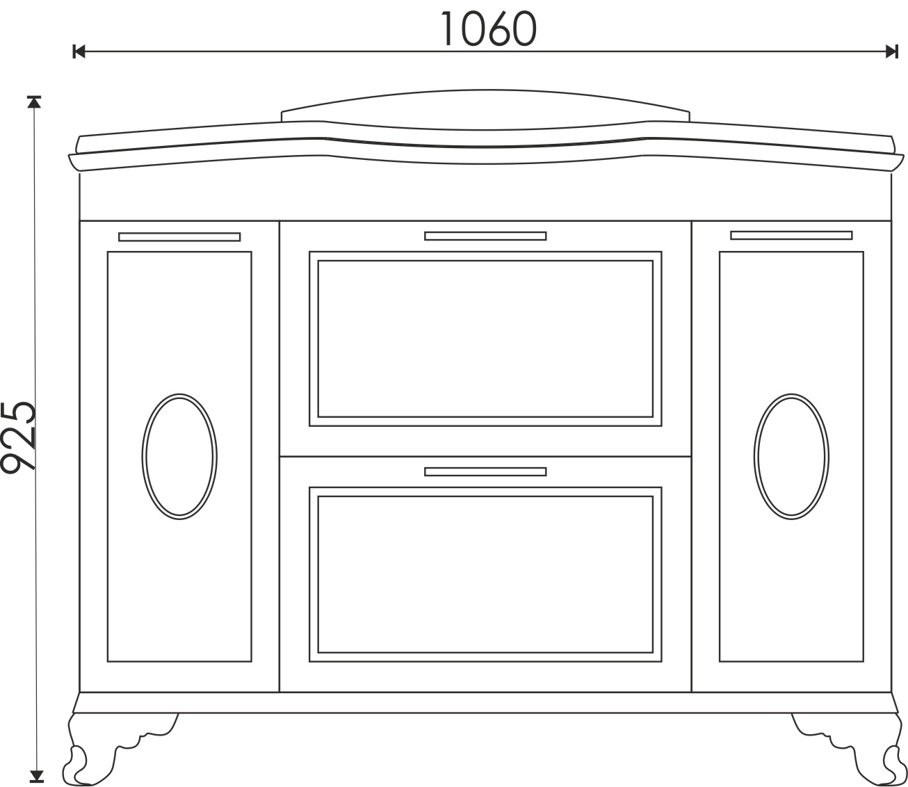 Тумба EvaGold 100 "Modern" (ум Беверли 100) - миниатюра №2