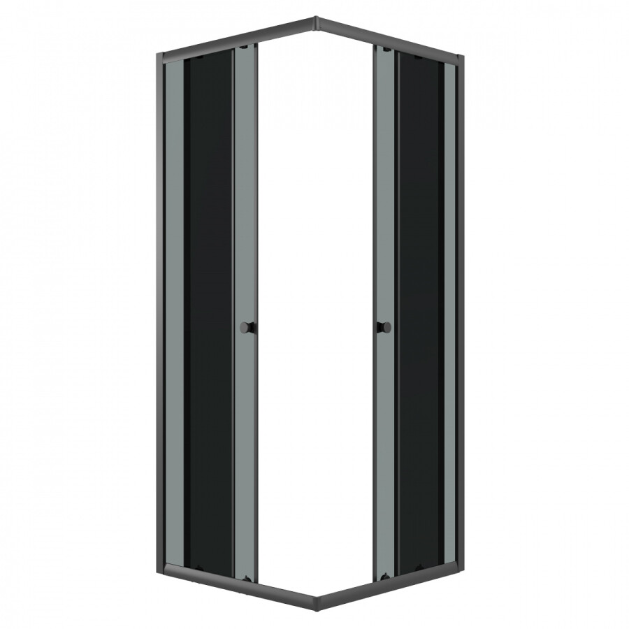 Душ. ограждение NIAGARA NG-1009-14QT (900х900х1900) стекло тонированное (БЕЗ ПОДДОНА) (1 место) - Изображение №3