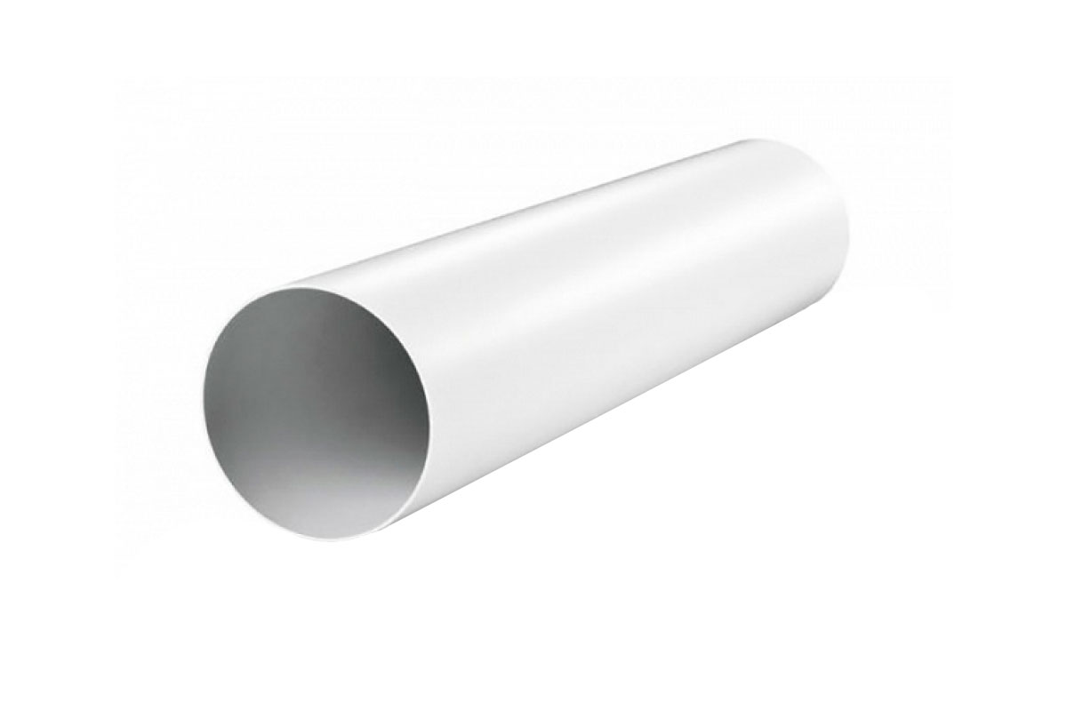 Воздуховод вентиляционный круглый d100 мм х 2,0 м Эра - Изображение №1