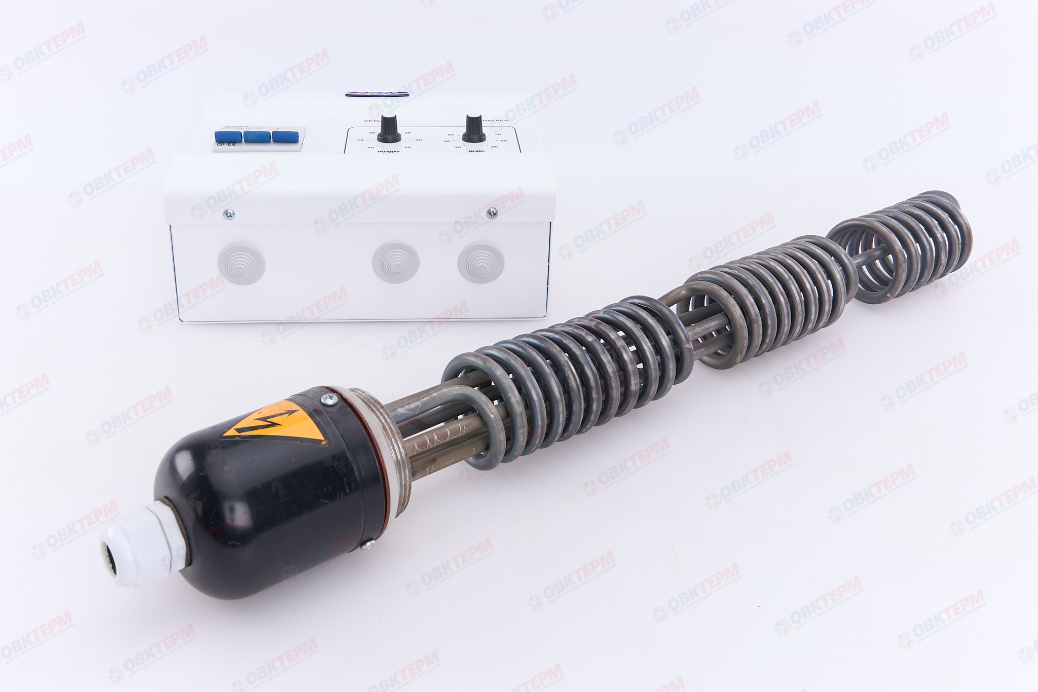 Комплект подключения ТЭНБ-15 кВт (резьба 2") к котлам тв.топливным (без кабеля)   ZOTA - Изображение №3