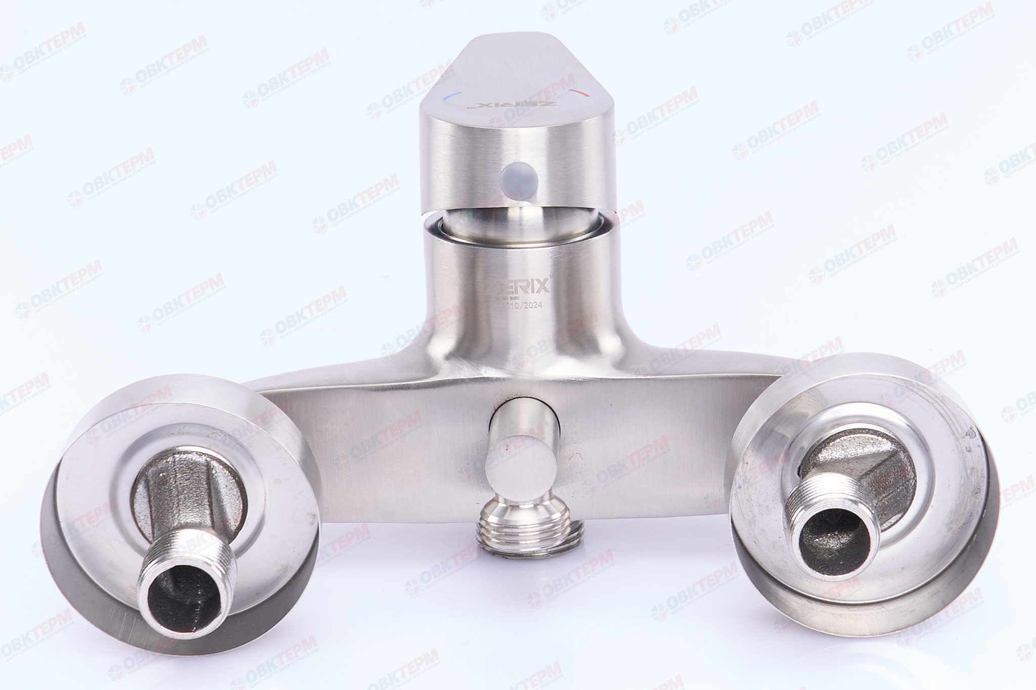 Смеситель д/ванны нерж/сталь ZERIX - ASA-006 (EURO) 8 шт/ящ - миниатюра №4