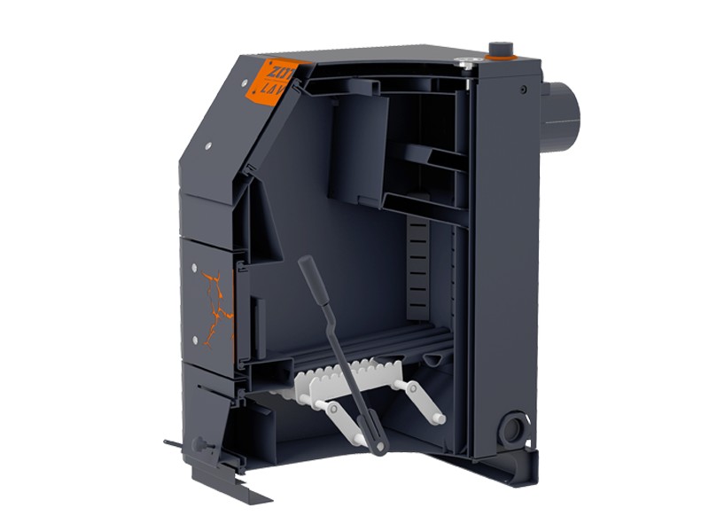 Котел твердотопливный    Lava  17 кВт  Ø150, max 3 bar                      ZOTA - Изображение №5