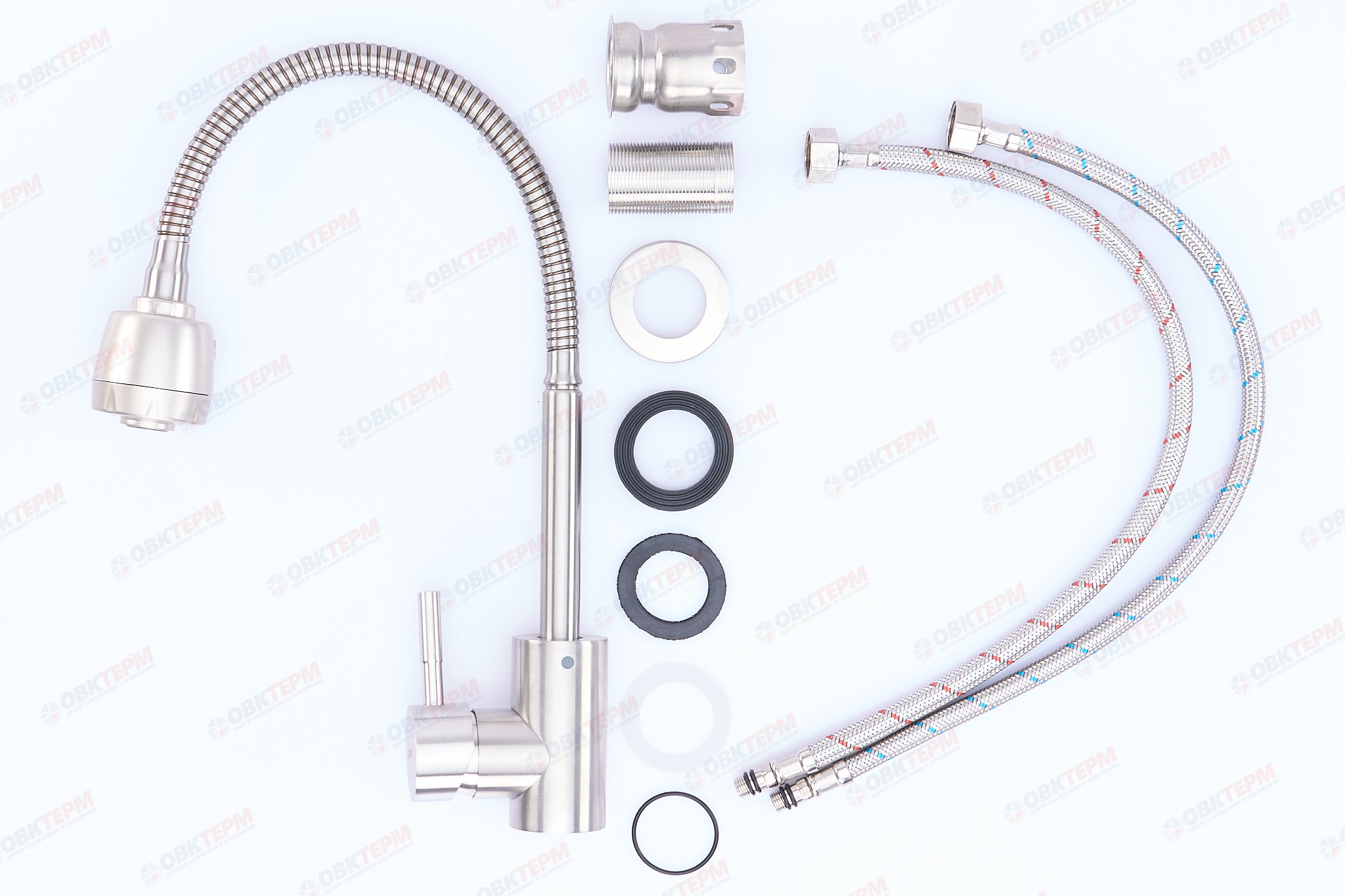 Смеситель д/кухни нерж/сталь REFLECTOR ZERIX SUS-011   10 шт/ящ - миниатюра №5