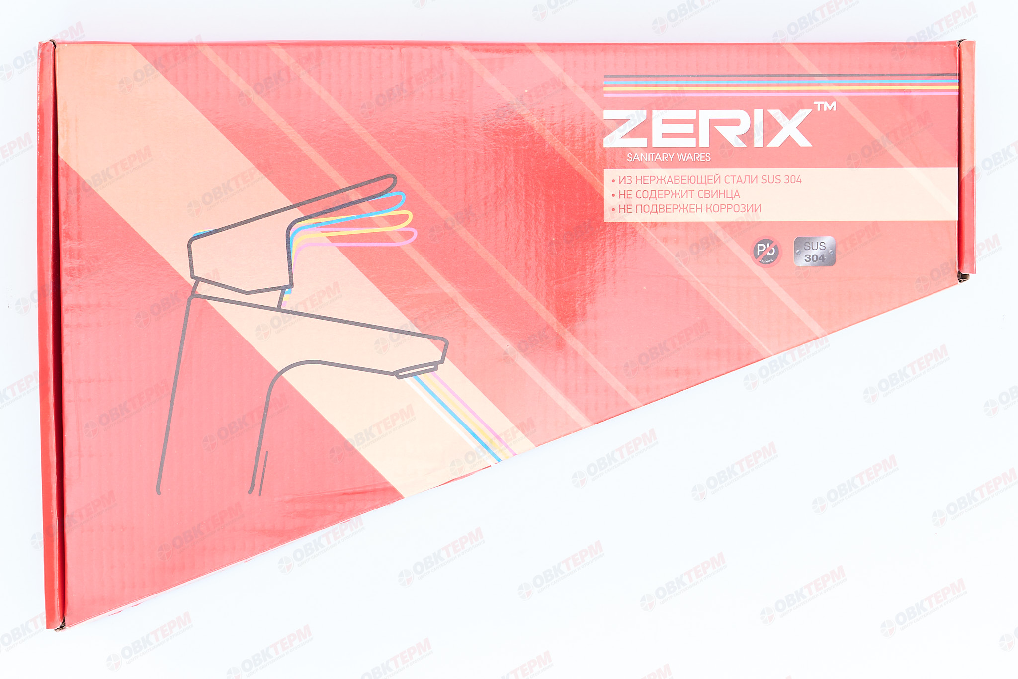 Смеситель д/кухни нерж/сталь REFLECTOR ZERIX SUS-011   10 шт/ящ - миниатюра №7