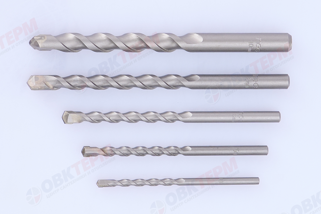 Набор сверл по бетону 5шт. INGCO AKD3051 - Изображение №4