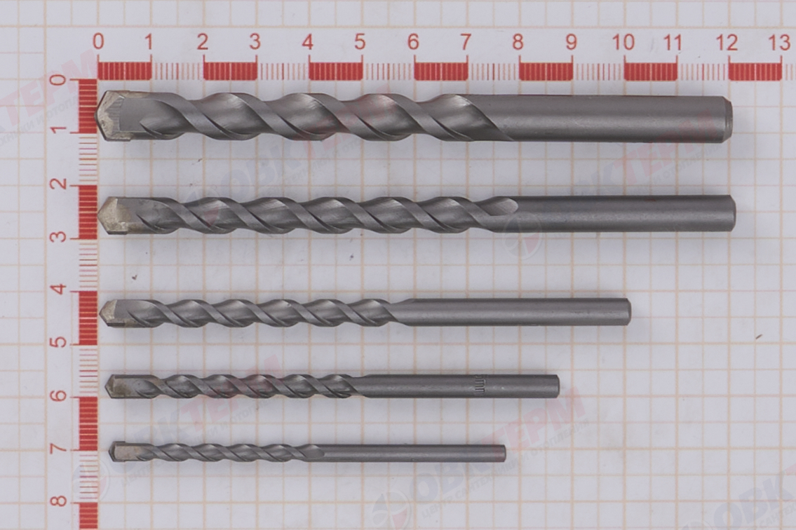 Набор сверл по бетону 5шт. INGCO AKD3051 - Изображение №5