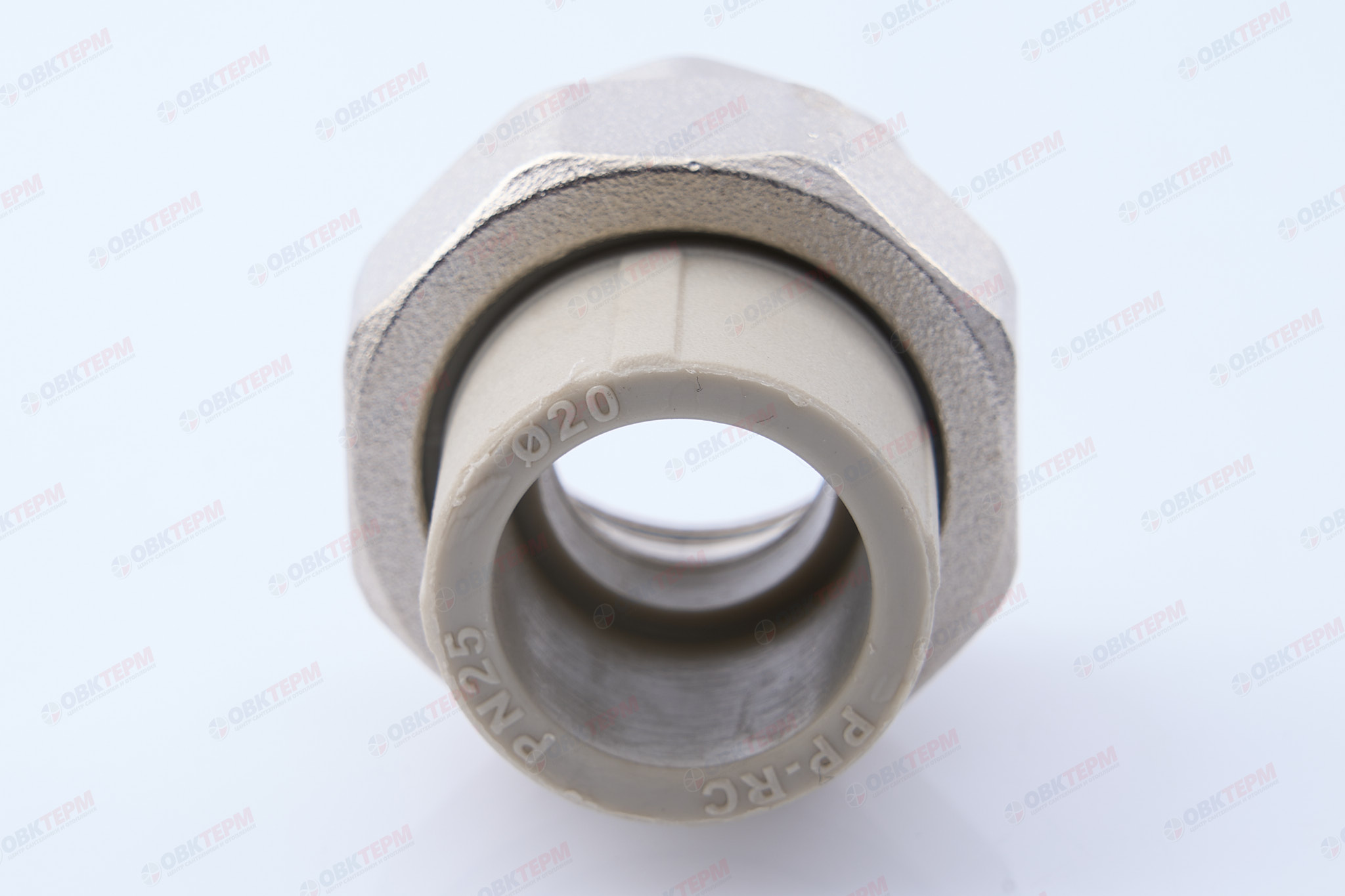 Разборное соединение   20 * 3/4 в        (VALFEX)  серый  (200/25) - миниатюра №7