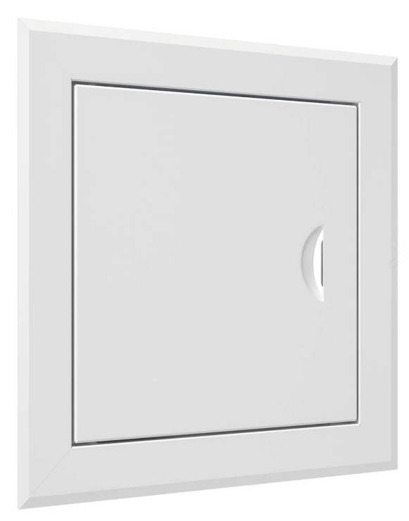 Люк ревизионный EVECS ЛТМп фланец 200*200, ручка магнит 260х260 окраш.сталь Эра - Изображение №1