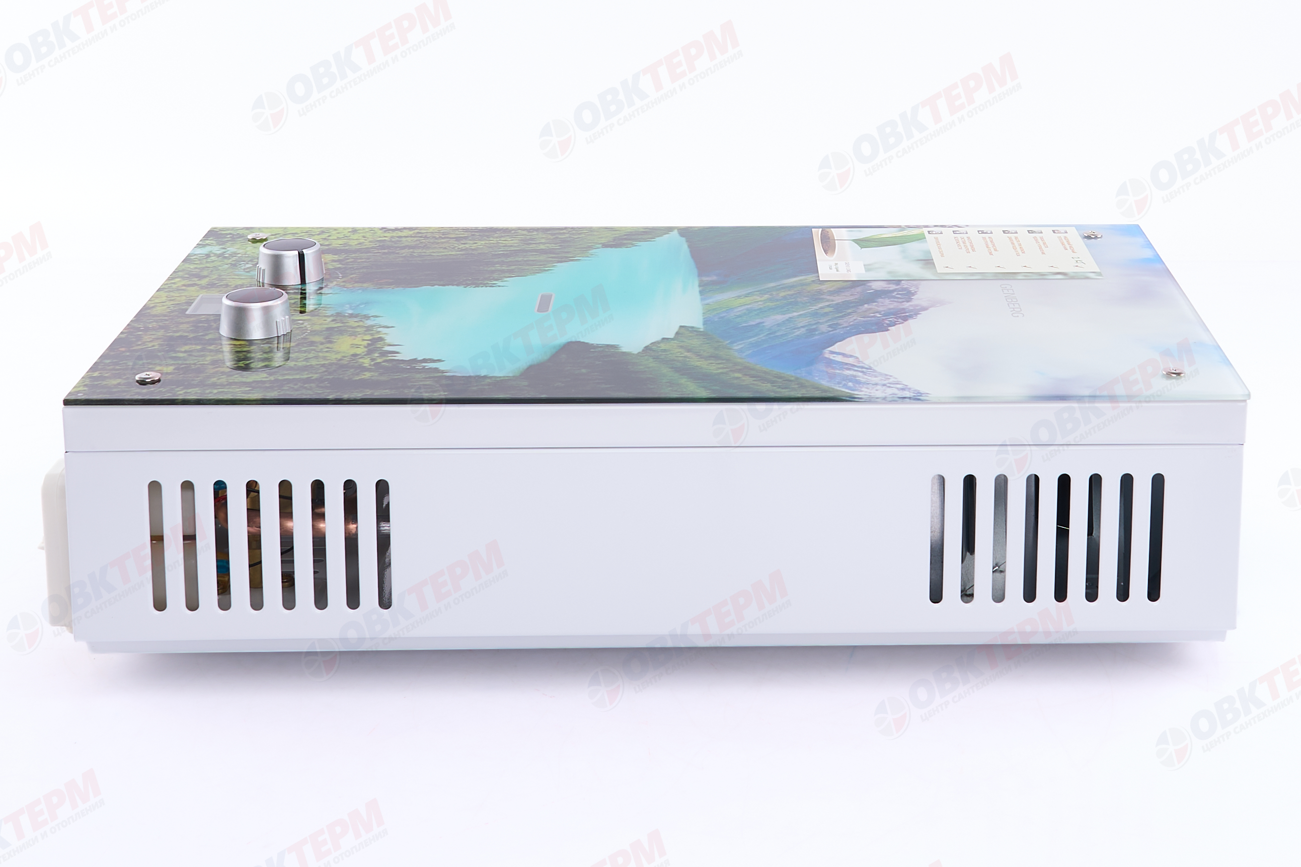 Колонка газовая  GENBERG 210.01 ДЕКОР-ЕКО 10л. Алтай  (ШxВxГ) (ШxВxГ) 340x590x150 мм - Изображение №5